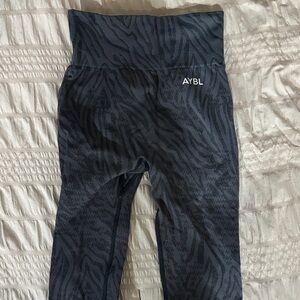 AYBL Black Patterned Leggings